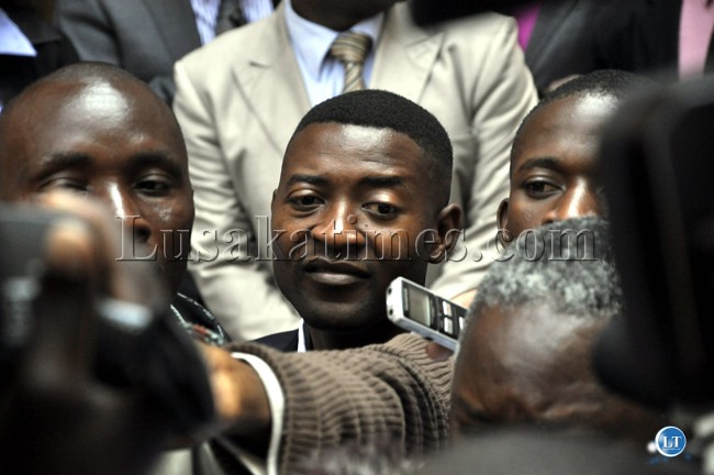 One of the lawyers for Hakainde Hichilema Keith Mweemba captured during the arrest of the UPND leader in Lusaka