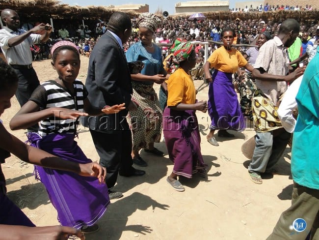 namugala at Chambo chalutanga traditional ceremony