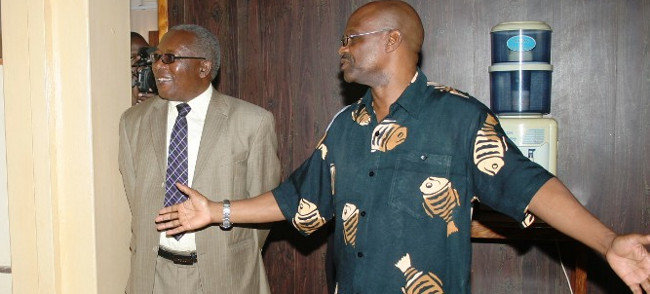 INFORMATION Deputy Minister, Mwansa Kapeya(L) INFORMATION Deputy Minister, Mwansa Kapeya(L)