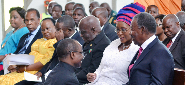 cathedral-mass 2 President Sata with First Lady during the thanks giving mass