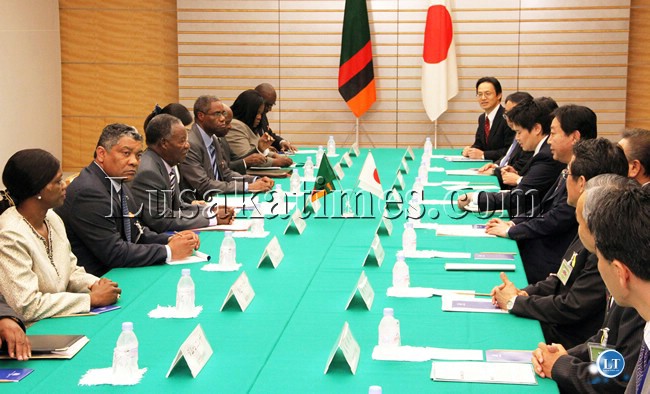 zambia japan meeting