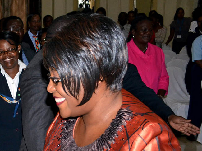 First Lady Christine Kaseba