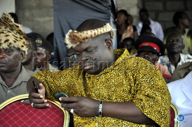 House of Chiefs chairperson Chief Madzimawe