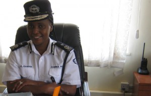 Copperbelt police commissioner Joyce Kasosa