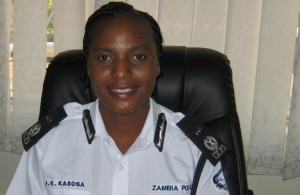 Lusaka Province Commissioner of Police, Joyce Kasosa