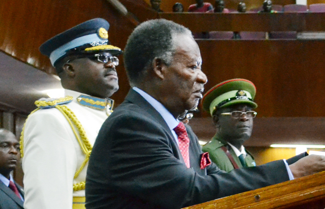 PRESIDENT Michael Sata