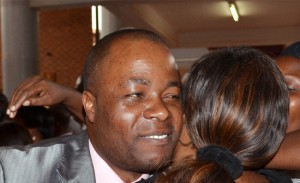 kapoko Jubilant kapoko celebrating freedom with family member