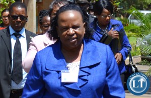ACTING Chief Justice Lombe Chibesakunda
