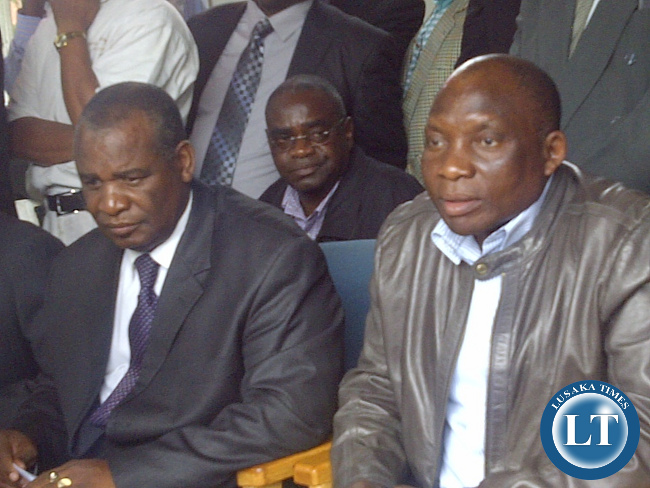 Charles Milupi and Michael Kaingu Charles Milupi and Michael Kaingu