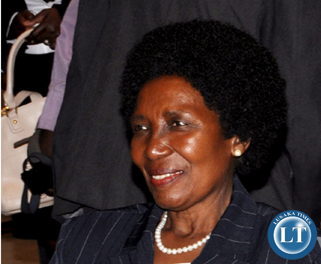 GENDER Minister Inonge Wina