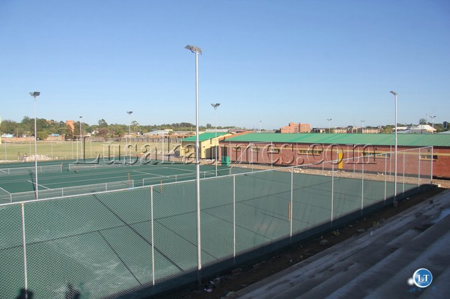 NASDEC Tennis courts for Zone six games NASDEC Tennis courts for Zone six games