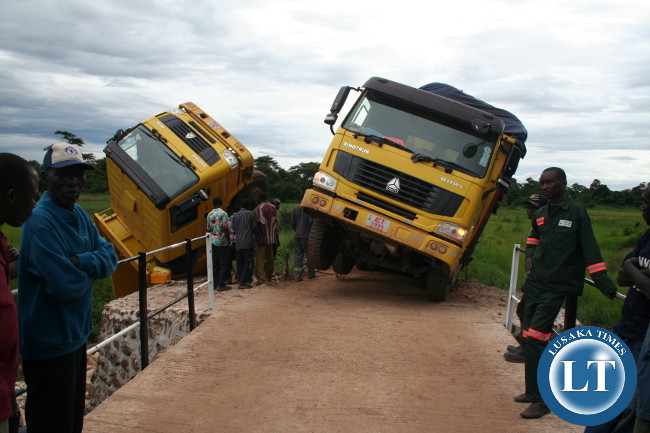 Two sino trucks belonging to Radikal Business Solutions of Kitwe Two sino trucks belonging to Radikal Business Solutions of Kitwe