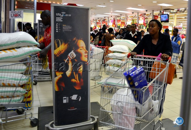 Christmas Shopping in Lusaka