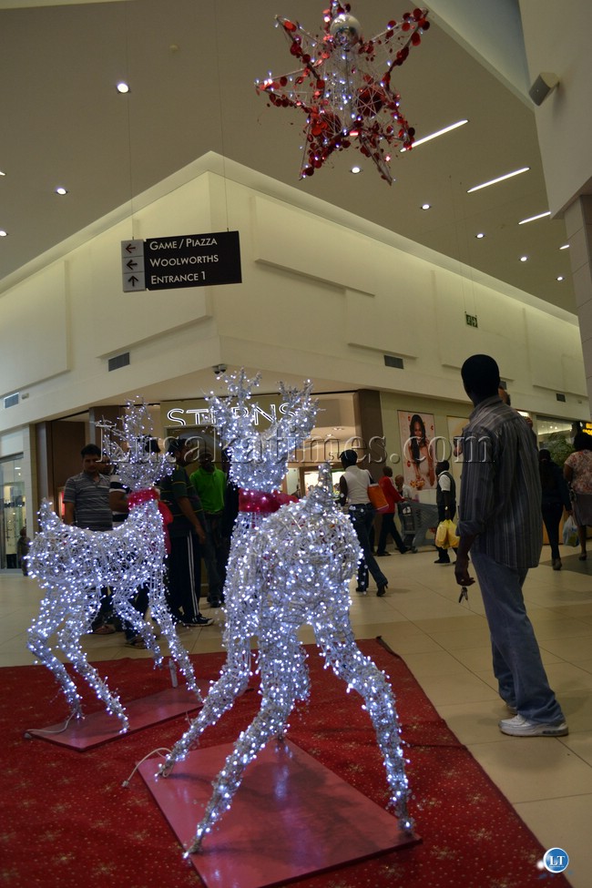 Christmas Shopping in Lusaka
