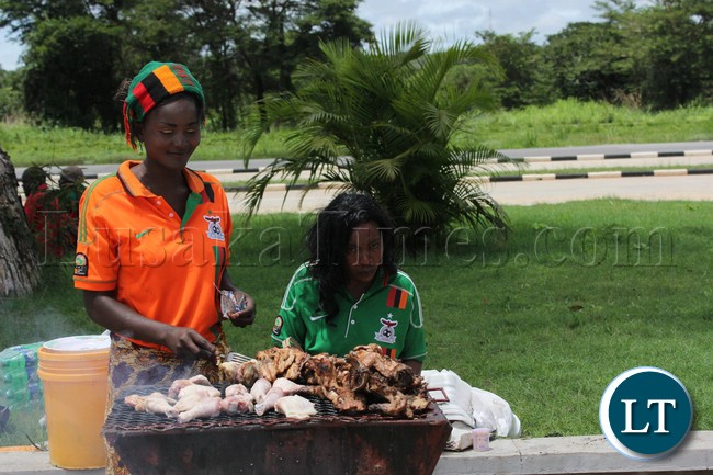Zambian Soccer Fans