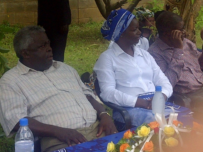 Kachingwe and Mugala at the media briefing