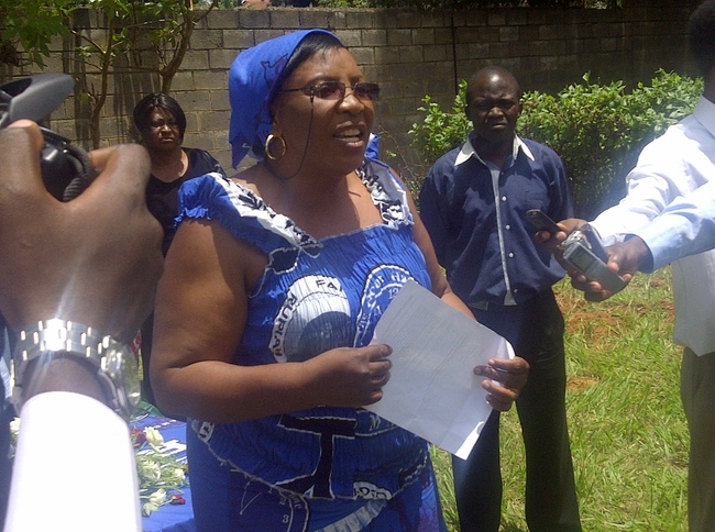 Mary Tembo,suspended LSK District Chairlady