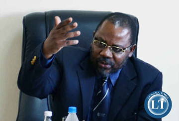 Ministry of Transport, Works, Supply and Communication Permanent Secretary Muyenga Antanga