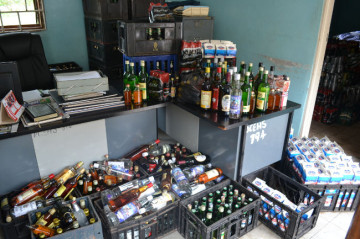 Confisticated Beer from the markets