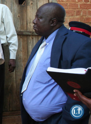 Mumbwa District Commissioner Sunday Shamabanse