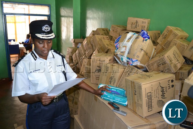 Copperbelt police commissioner Joyce Kasosa