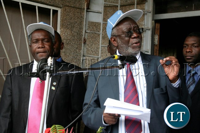 Labour Minister Fackson Shamenda