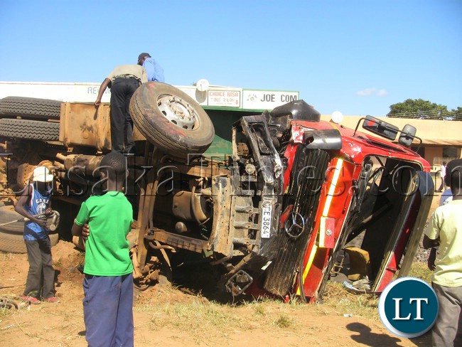 Three people died in a fatal road accident that occurred within the town center of Mkushi