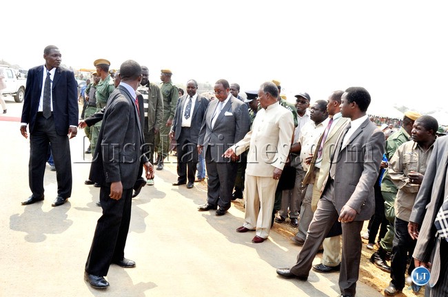 President Sata-Inspects-Kasisi-Ngwere Road