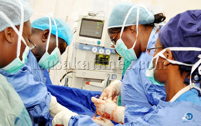 Dr Kaseba-operation