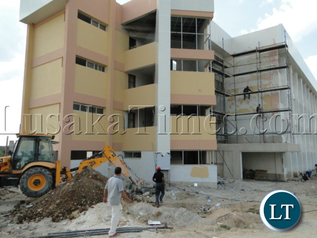 Construction of Robert Makasa University in Chinsali District of Muchinga Province is nearing completion. In the picture, workers working on final touches of the structures. The facility which will be offering Mathematics and Sciences opens its doors to the public next year Construction of Robert Makasa University in Chinsali District of Muchinga Province is nearing completion. In the picture, workers working on final touches of the structures. The facility which will be offering Mathematics and Sciences opens its doors to the public next year