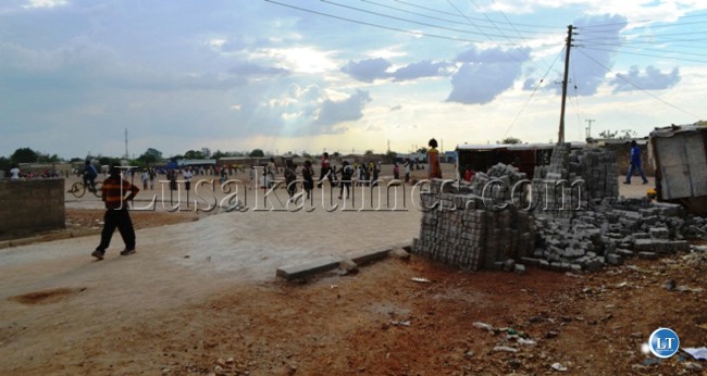 what looks like an Abandoned Pave Zambia project.The Pave Zambia 2000 Road was launched by the President Sata and is to be implemented at a total cost of K1.6 billion to pave approximately 2000km of township roads in 10 Provincial Centres