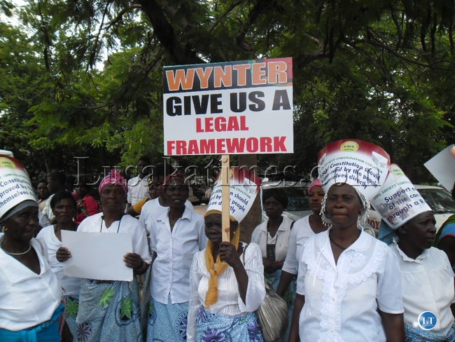 Women demanding for a new constitution