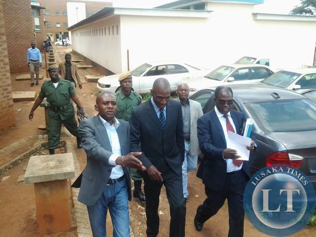 Andrew Banda after sentencing