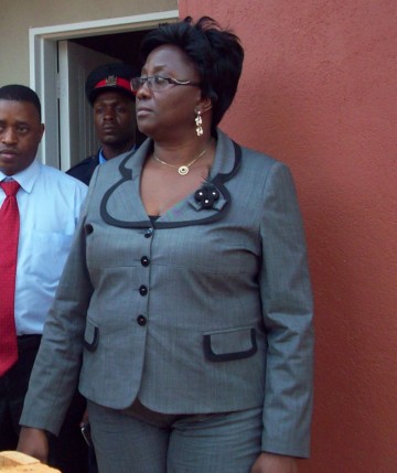 Local Government minister Emerine Kabanshi
