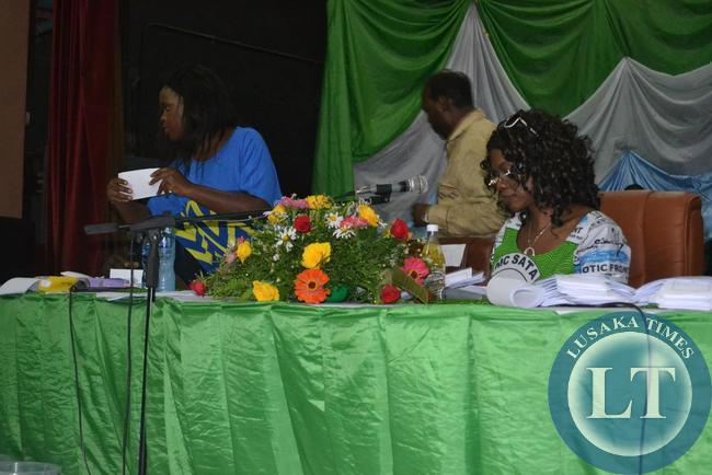 returning officer Silver Masebo