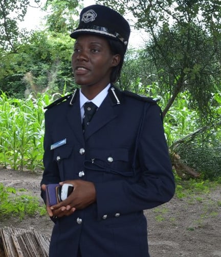 Zambia Police Service spokesperson Charity Munganga Chanda