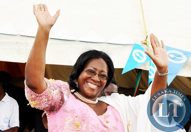 First Lady Dr Christine Kaseba