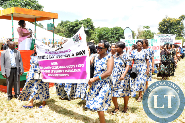 International Women's Day in Mazabuka