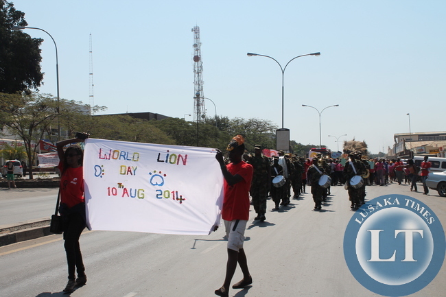 Commemoration of World Lion Day: best lion day banner
