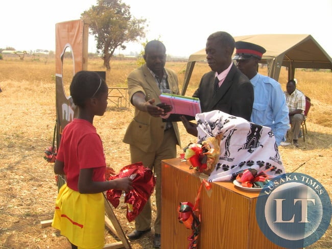 the launch of the ‘LET’S READ ZAMBIA, LETS READ MKUSHI’ Campaign in the District during the launch of the ‘LET’S READ ZAMBIA, LETS READ MKUSHI’ Campaign in the District