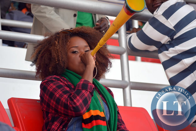 sports- mampi doing vuvuzela2