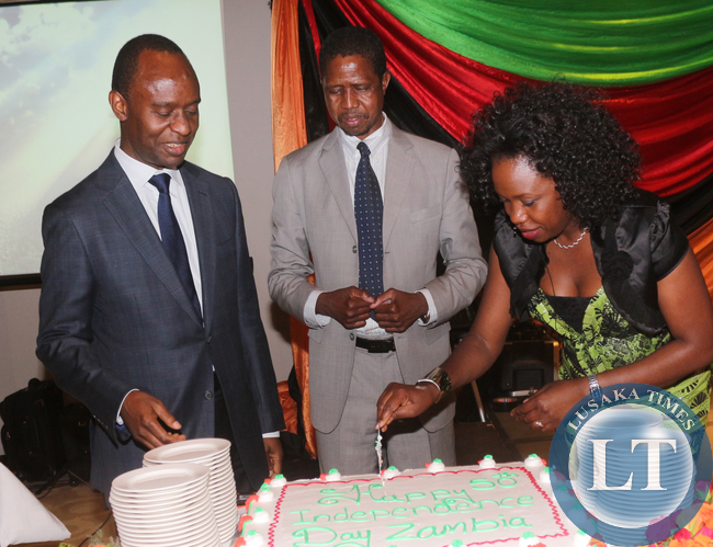 Edgar Lungu , Mulenga Sata and Namakau Mukelabai Kaphiya
