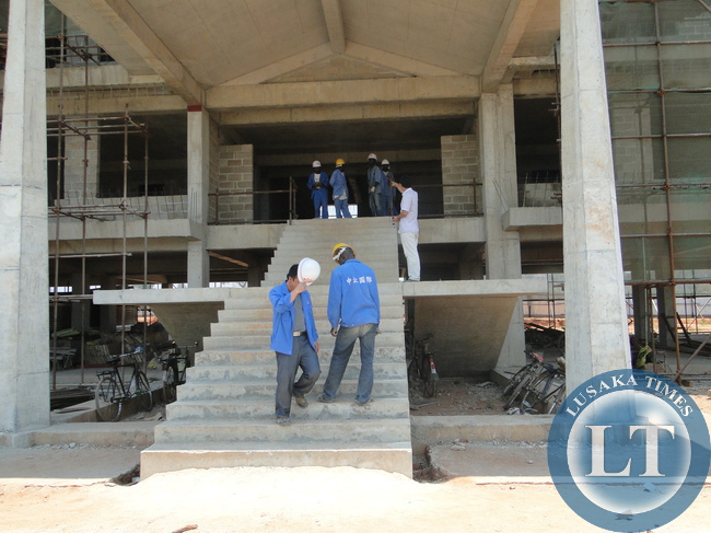 Construction of a six-storey Provincial administration block in Muchinga Province by China Jiangxi