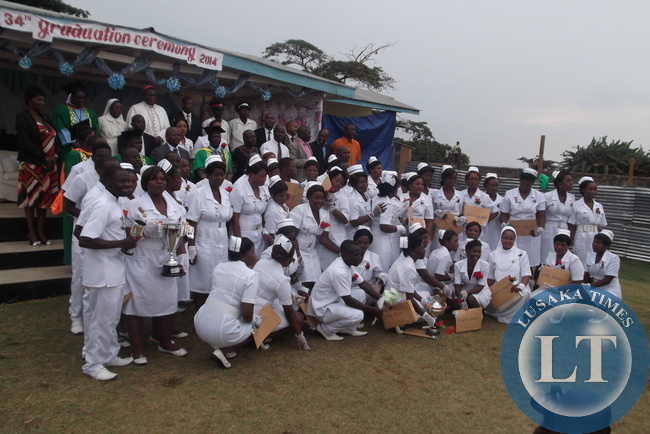 This is the group photo for all the graduants who received their certificates in general nursing and others in midwifery after their successful training at St. Paul’s Schools of Nursing and Midwifery.
