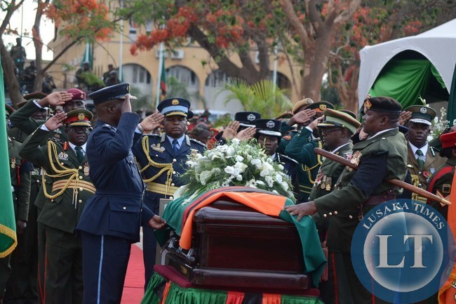 Pallbearers of the Sata Casket