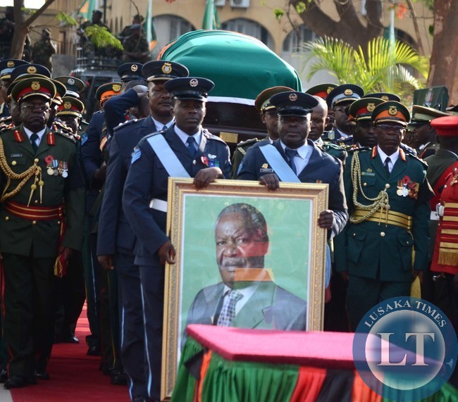 Pallbearers of the Sata Casket