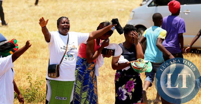 Zambian mourn the passing the President Sata