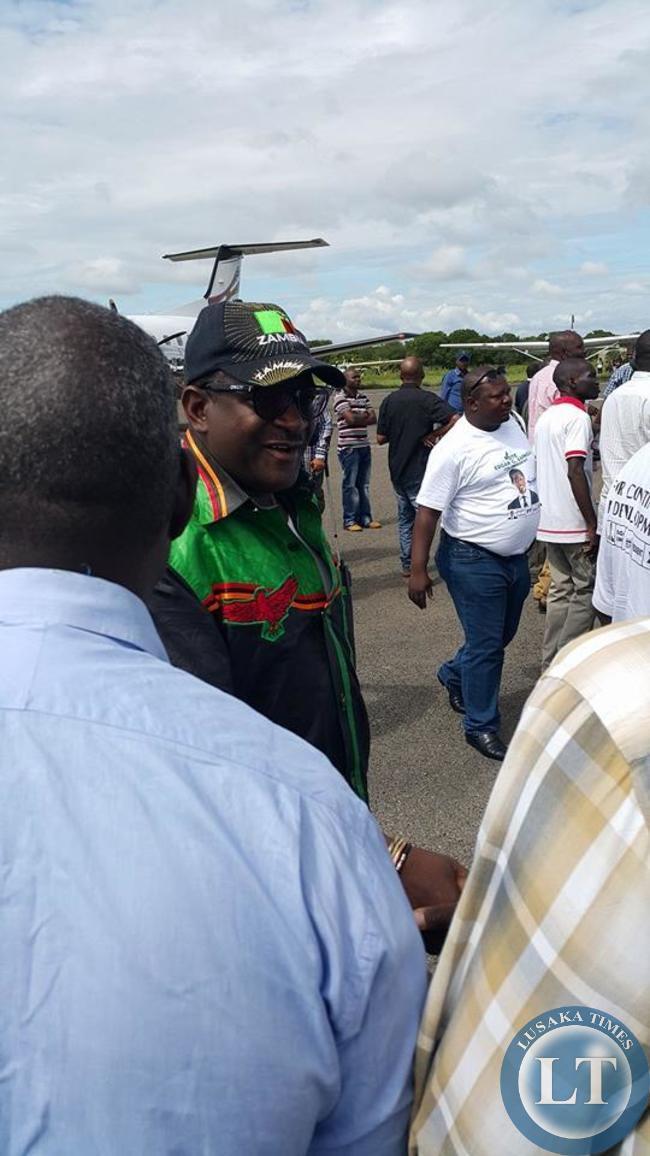 Wilbur Simuusa in Mongu