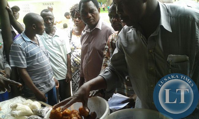 UPND president Hakainde Hichilema at St Mary in Lufwannyama