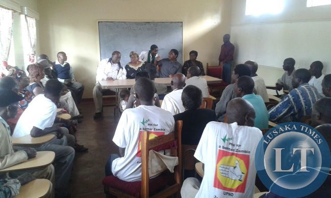Keembe Meeting local headmen